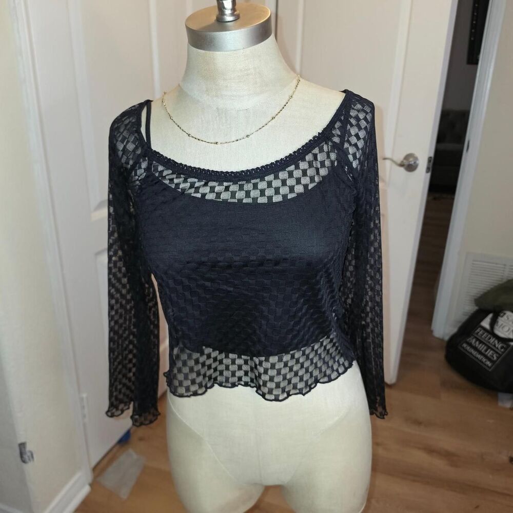 Delia-s Women's Black Shirt